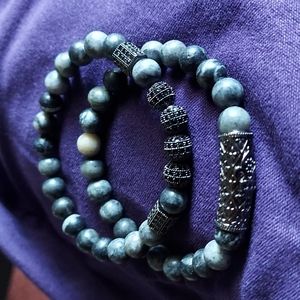 Men handmade beaded bracelet